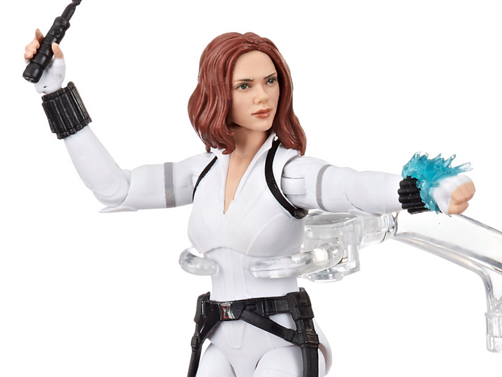 Black Widow Marvel Legends Deluxe White Costume Figure