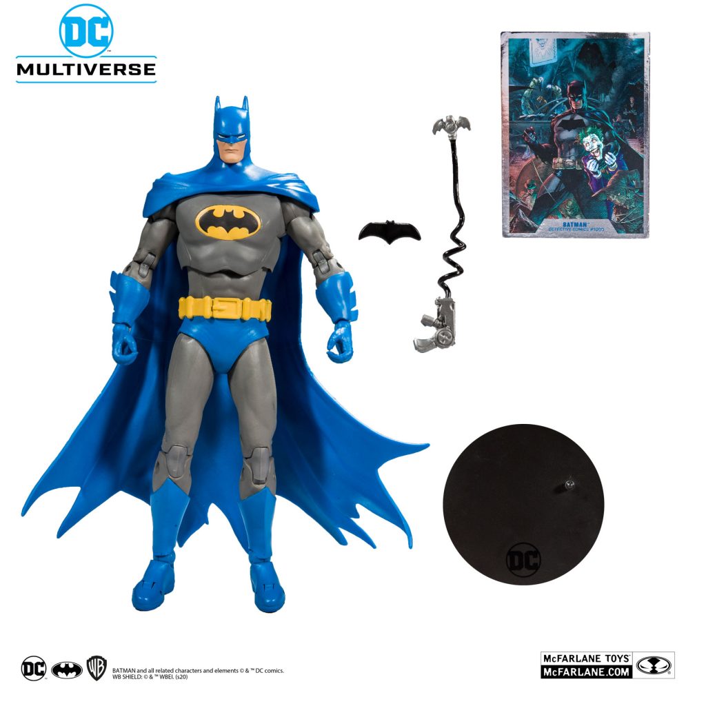 DC Multiverse Variant Batman blue and gray action figure sale