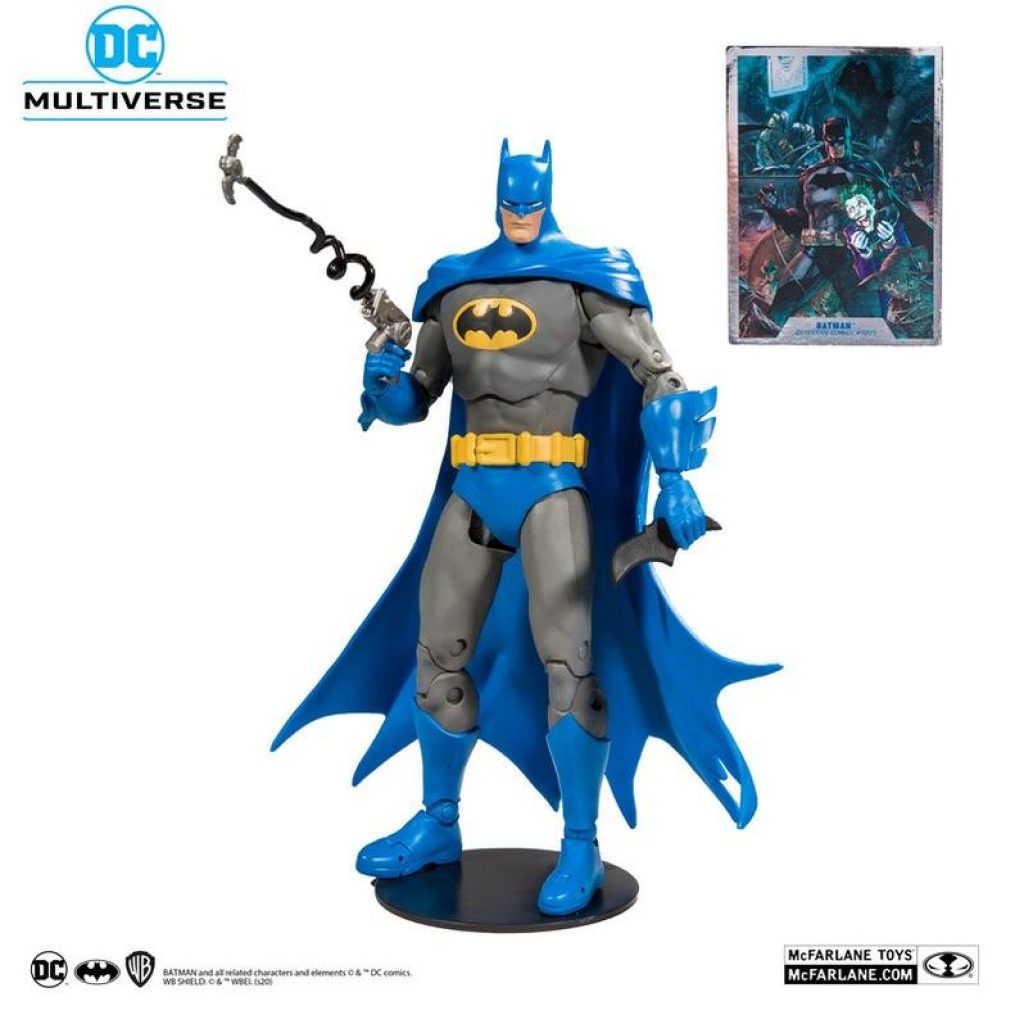 DC Multiverse Variant Batman blue and gray action figure sale