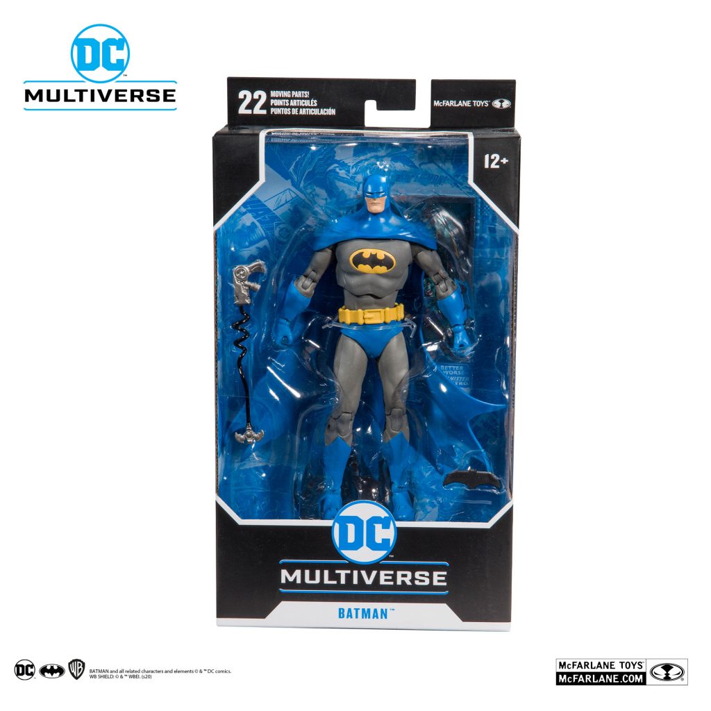 DC Multiverse Variant Batman blue and gray action figure sale