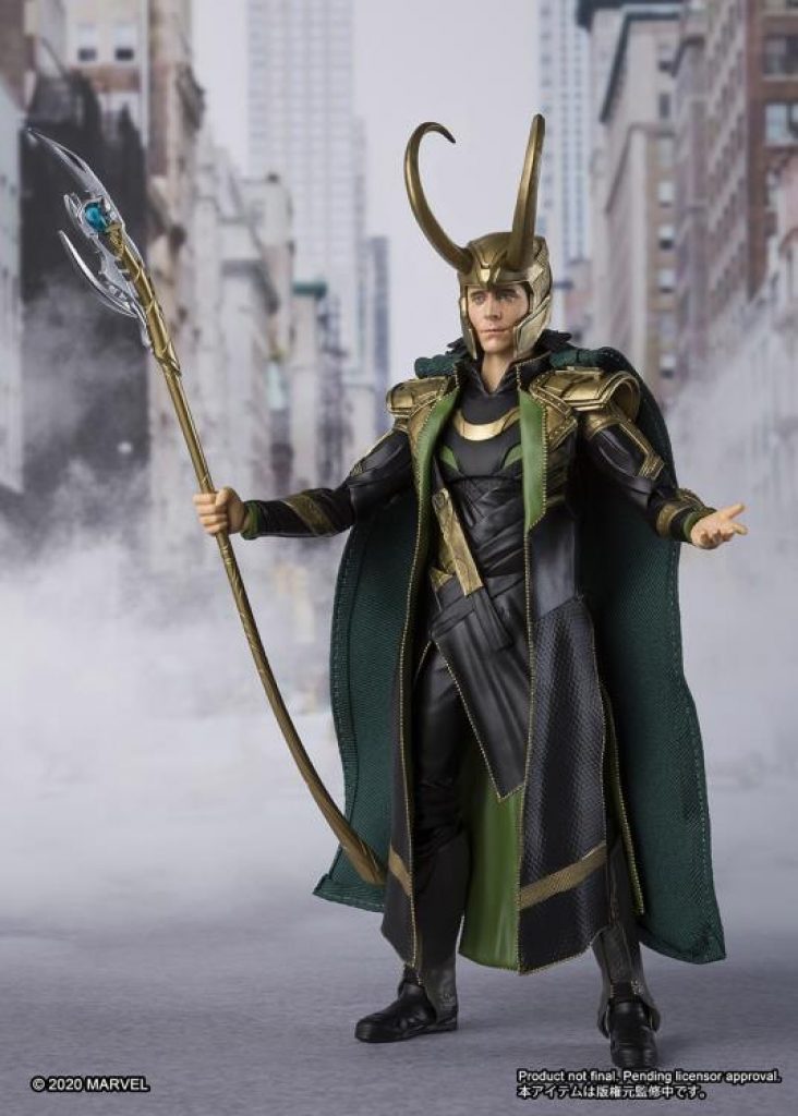 The Avengers S.H.Figuarts Loki BY BANDAI SPIRITS 