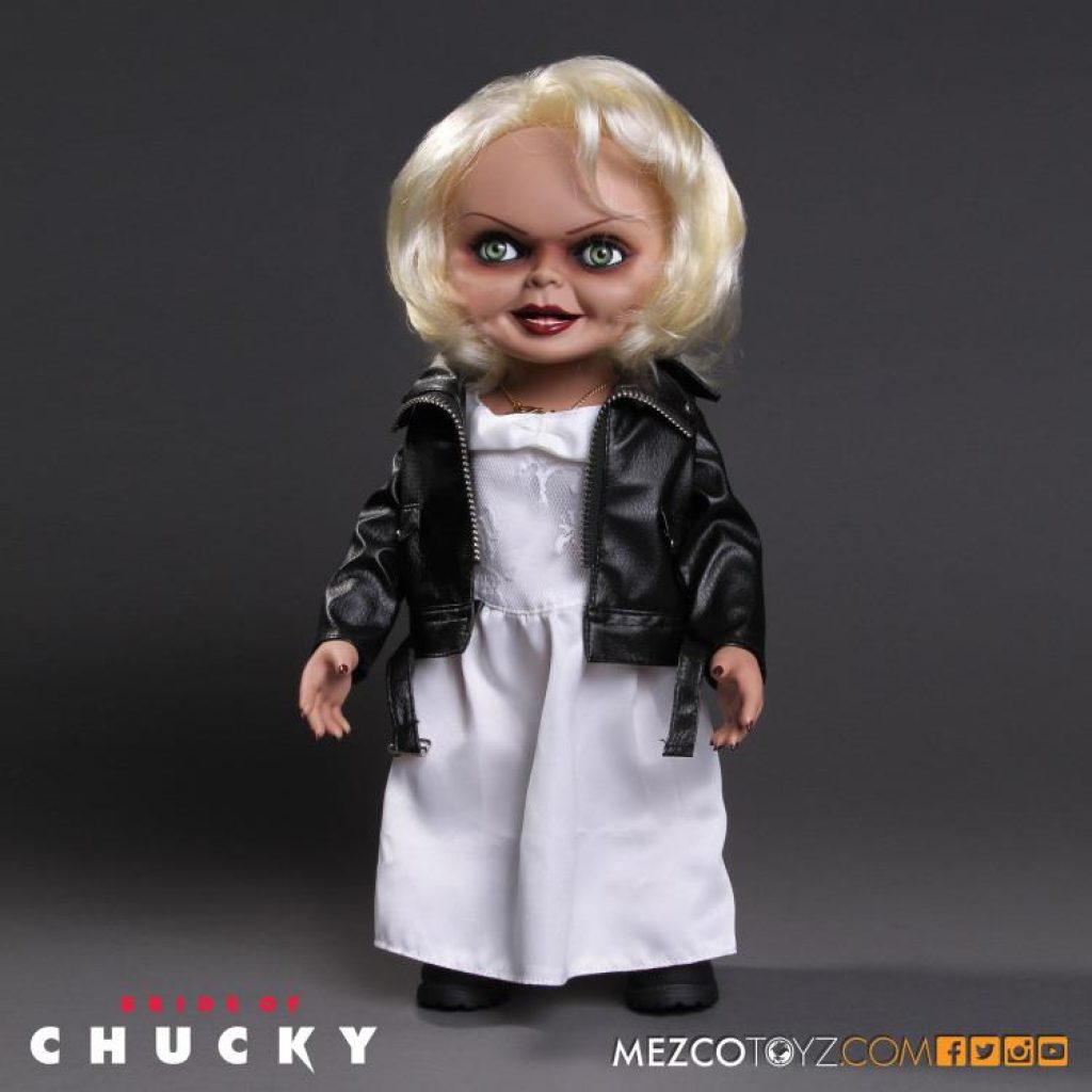 Bride of Chucky Mezco Designer Series Mega Scale Talking Tiffany BY MEZCO TOYZ