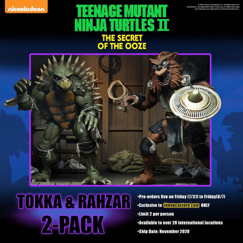 TMNT Tokka and Rahzar action figures