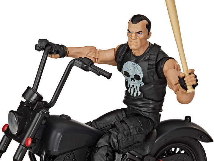 punisher with motorcycle marvel legends