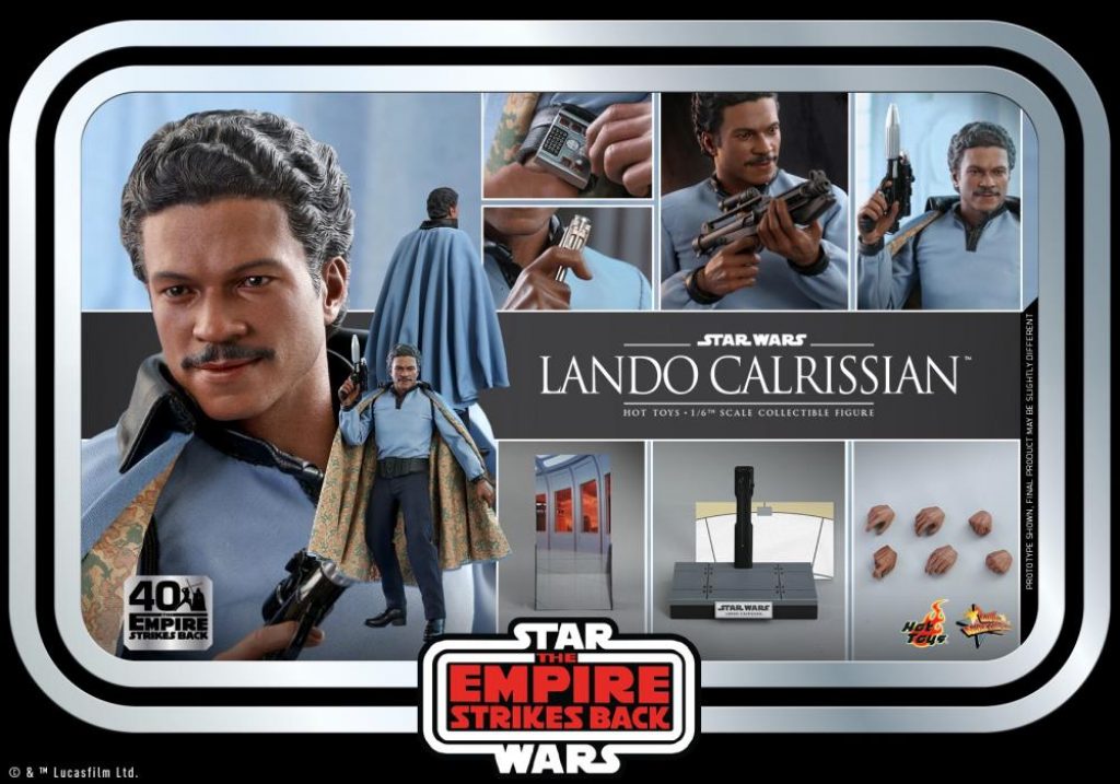 Lando Action Figure (40th Anniversary) by Hot Toys