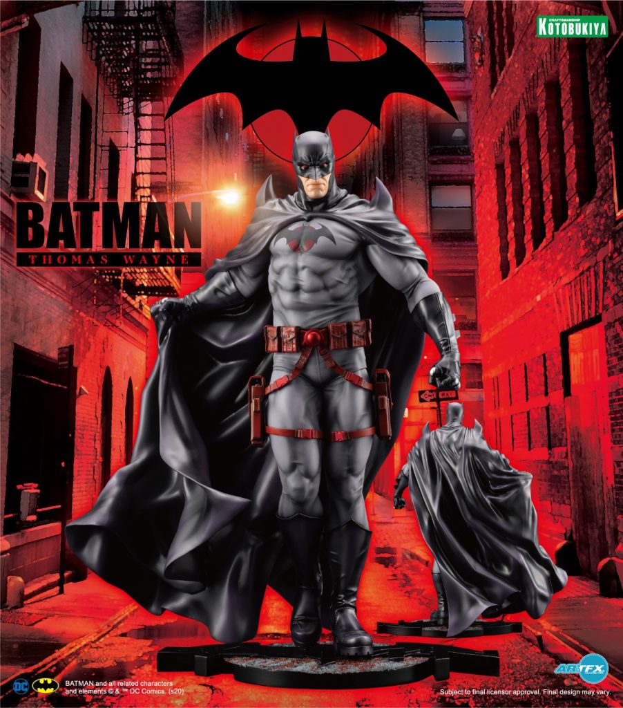 Batman Thomas Wayne ARTFX statue by Kotobukiya 