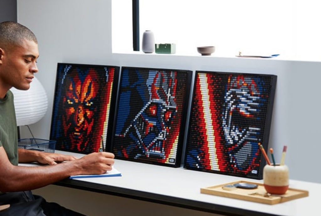 LEGO Art Star wars portraitNow Available