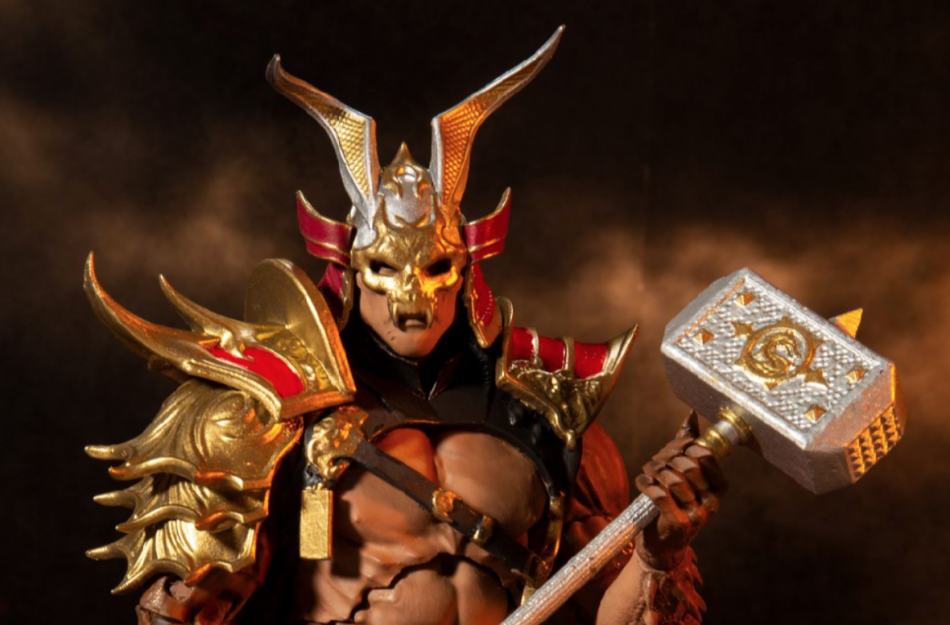 mortal kombat shao kahn figure