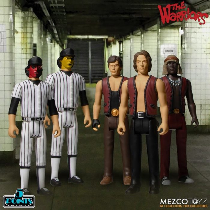 The Warriors Action Figures Set by Mezco Toyz