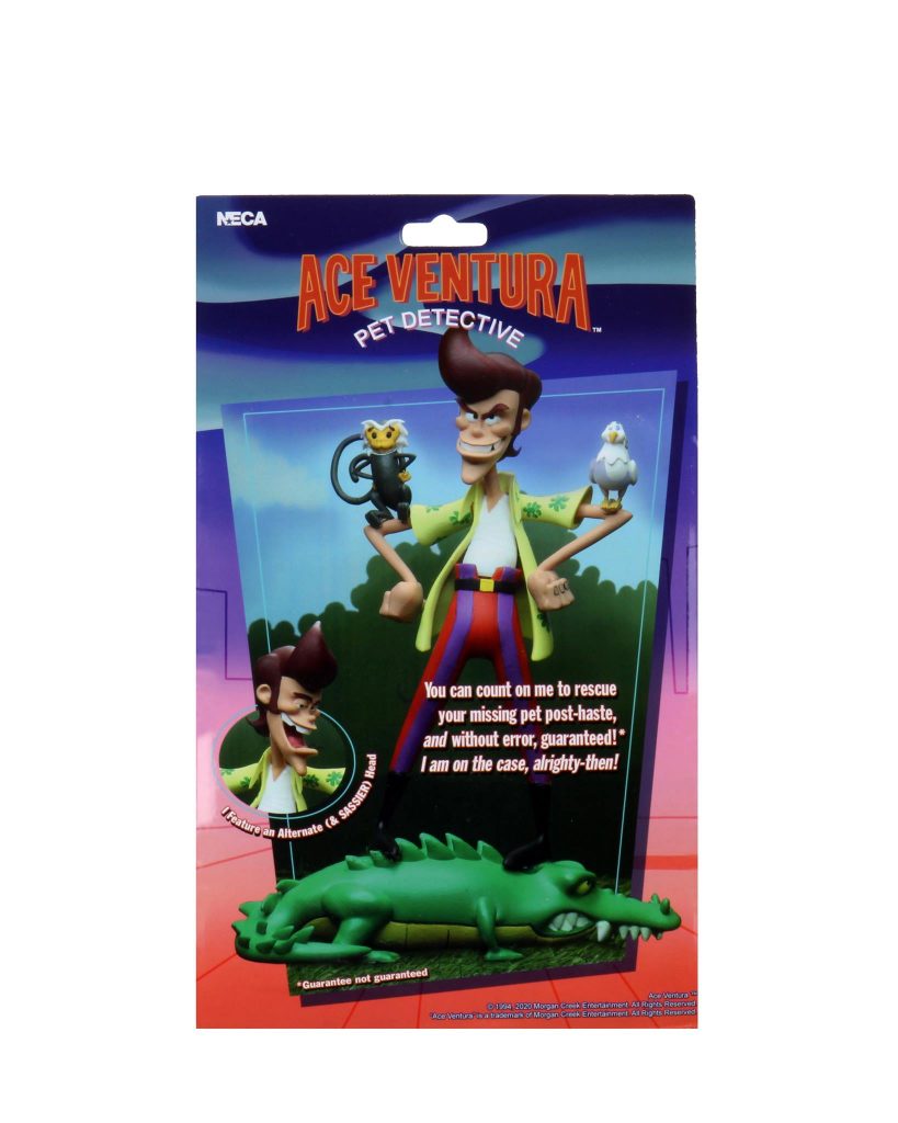 Ace Ventura Action Figure Packaging Reveal by NECA Toys. 