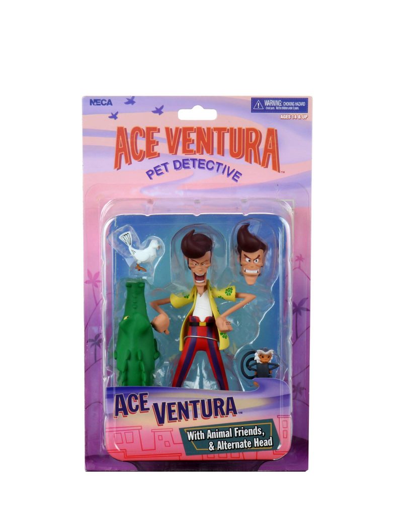 Ace Ventura Action Figure Packaging Reveal by NECA Toys. 