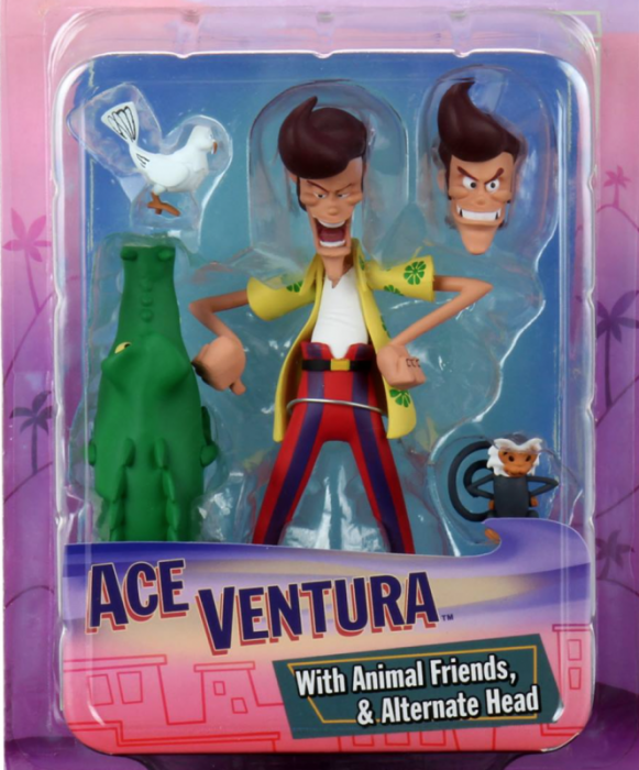 Ace Ventura Action Figure Packaging Reveal by NECA Toys