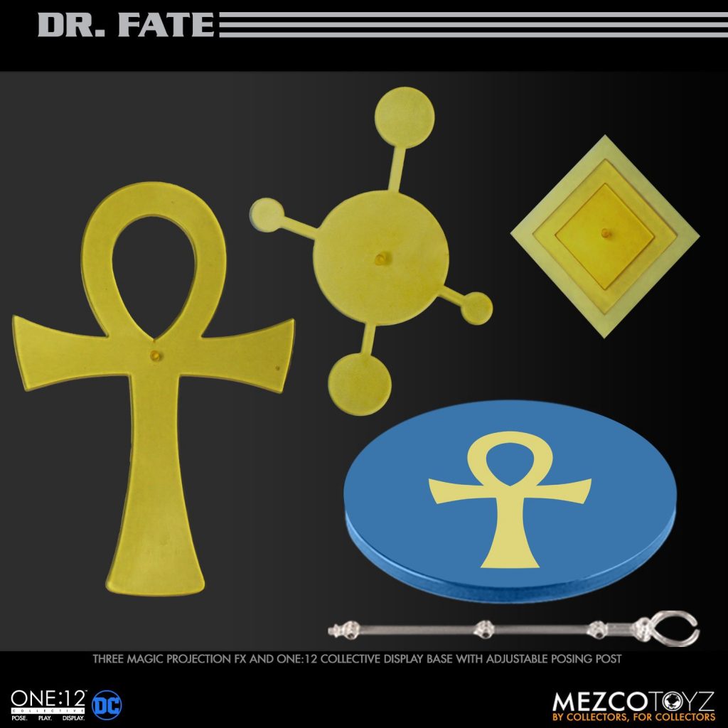 The Dr. Fate Action Figure Joins the Mezco One:12 Collection