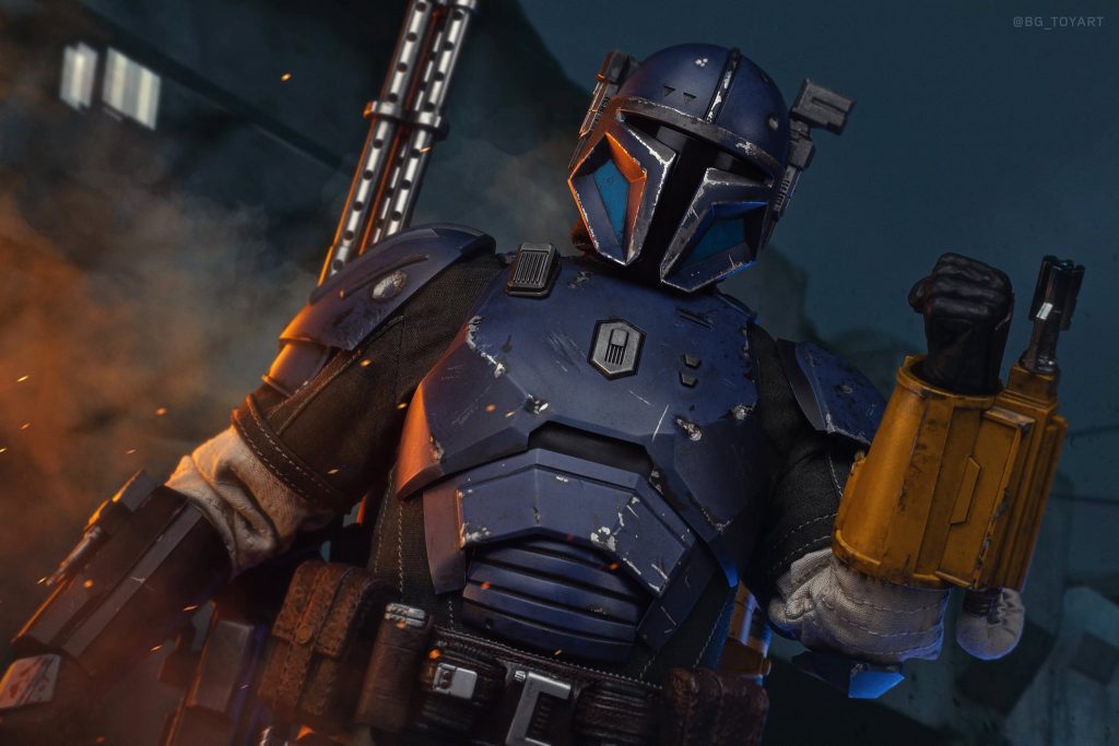 Heavy Infantry Mandalorian figure