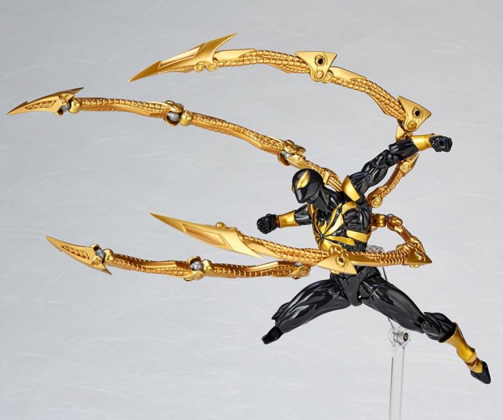 Marvel Amazing Yamaguchi Revoltech Iron Spider (Black Ver.)