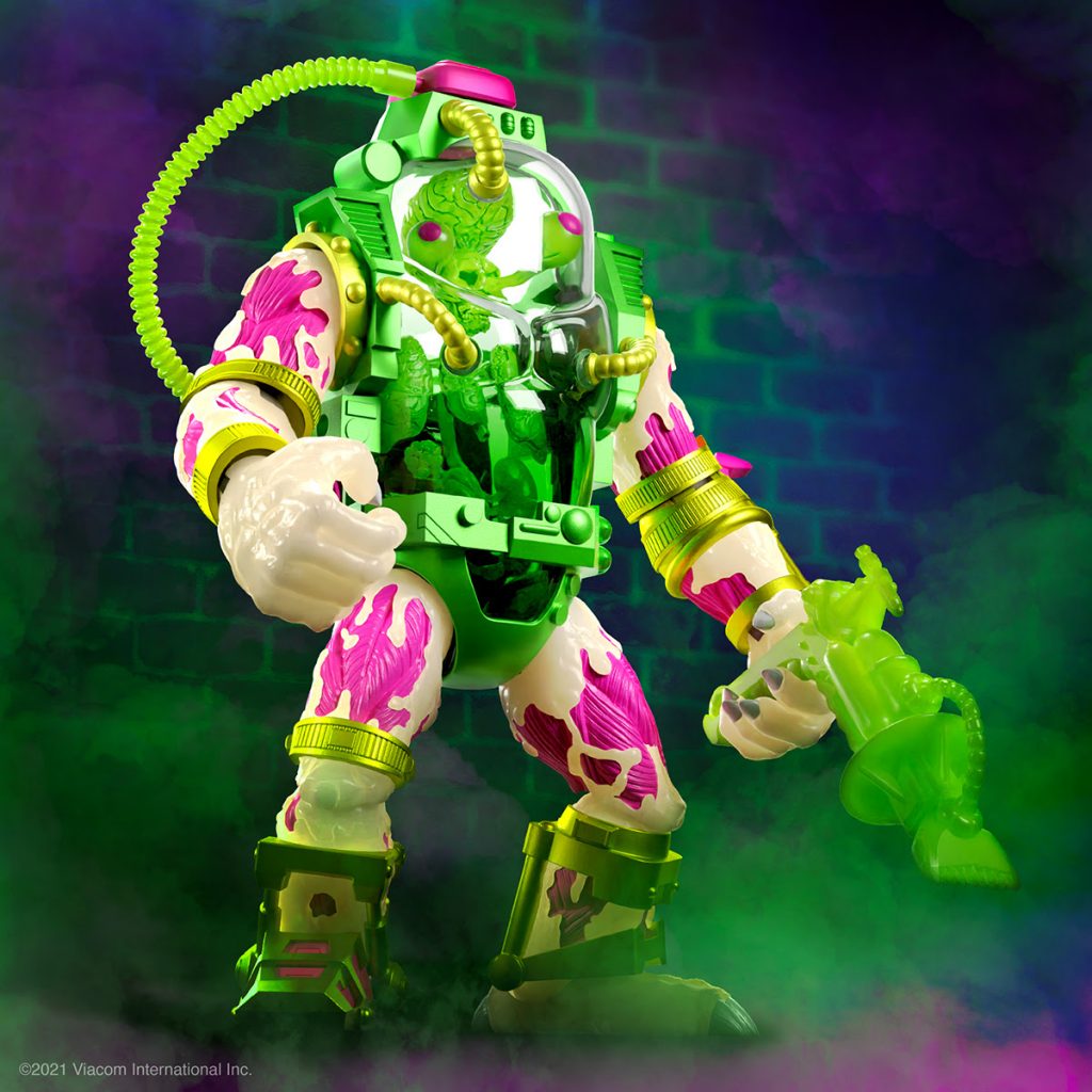 Super7 Glow-In-The-Dark Mutagen Man Figure 