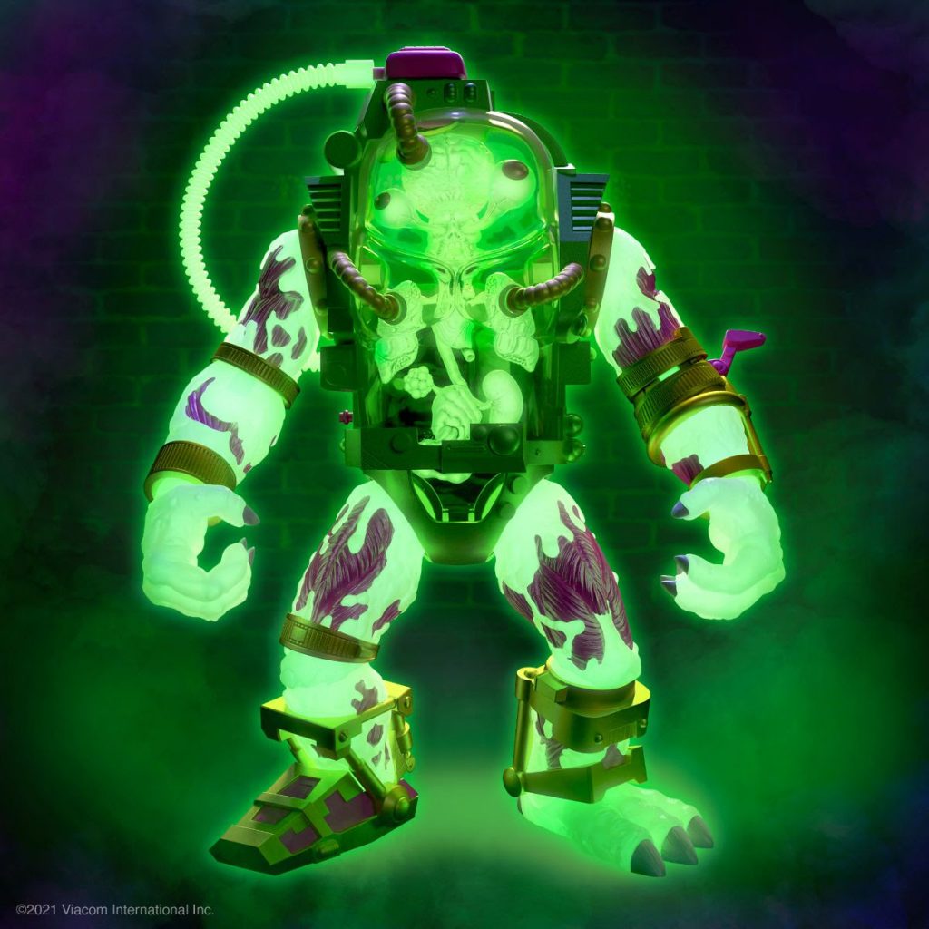 Super7 Glow-In-The-Dark Mutagen Man Figure 