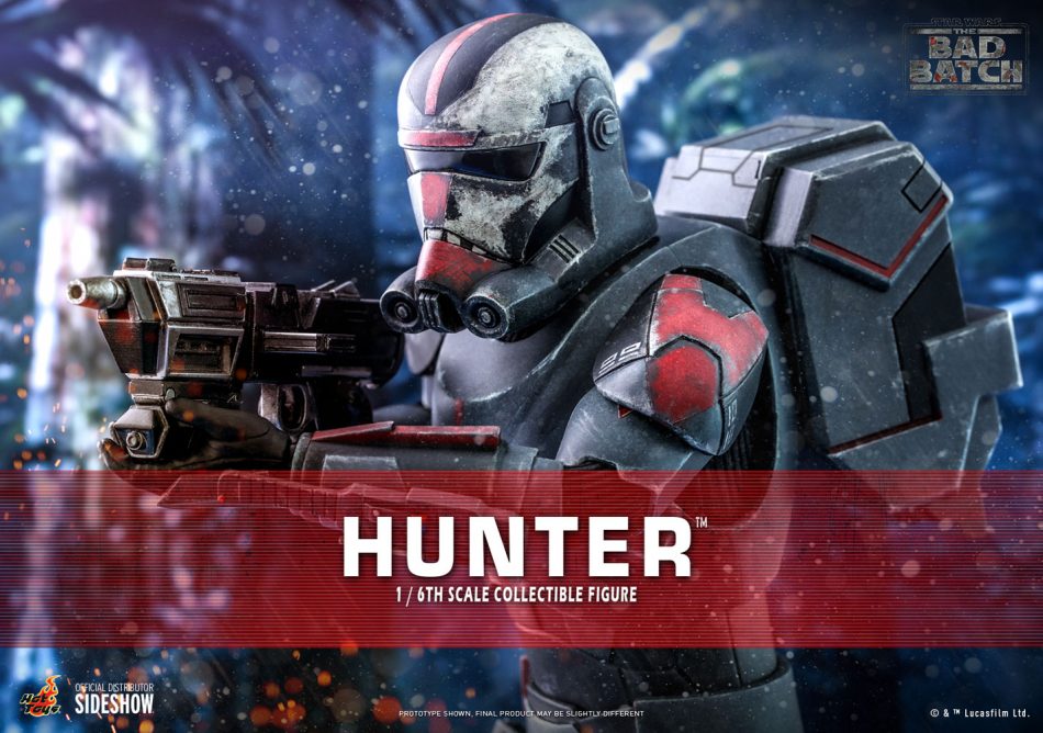 hot toys hunter action figure 1/6 scale