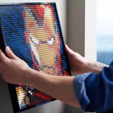 LEGO Art Marvel Studios Iron Man Portrait Now Available