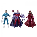 Marvel Legends Series 6″ Family Matters 3 Pack with Magneto, Quicksilver, & Scarlet Witch Action Figures (Amazon Exclusive)