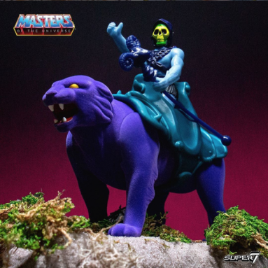 Masters of the Universe ReAction Skeletor & Panthor and  He-Man & Battle Cat Two-Pack Exclusives