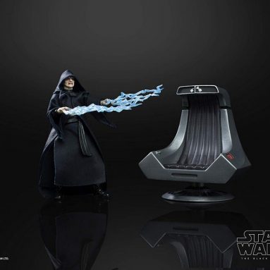 Star Wars “The Black Series” Emperor Palpatine Action Figure with Throne | 6″ Return of The Jedi Collectible (Amazon Exclusive)