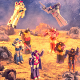 Super7 Transformers ReAction Figures Recruit Shockwave, Alpha Trion, Mirage, and Astrotrain for Wave 2 (Set of 4)