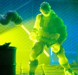 Toxic Crusaders Glow in the Dark Toxie Deluxe Action Figure by Super7 an Entertainment Earth Exclusive