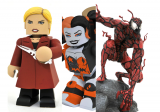 Halloween Comic Fest 2020 Exclusives by Diamond Select: Harley Quinn & Buffy the Vampire Vinimates and Glow-in-the-Dark Carnage Diorama