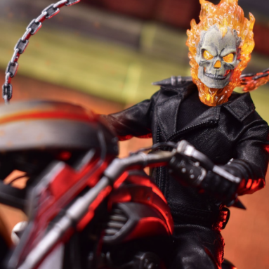 Ghost Rider & Hell Cycle Set Join the One:12 Collective by Mezco Toyz